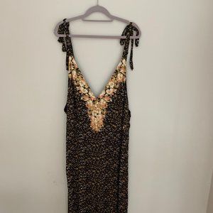 Free People Floral Jumpsuit